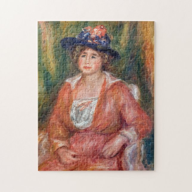 Pierre-Auguste Renoir - Portrait of Seated Woman Jigsaw Puzzle (Vertical)