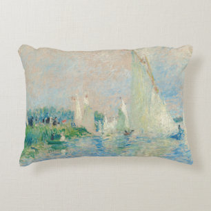 Pierre-Auguste Renoir - Regatta at Argenteuil Decorative Cushion