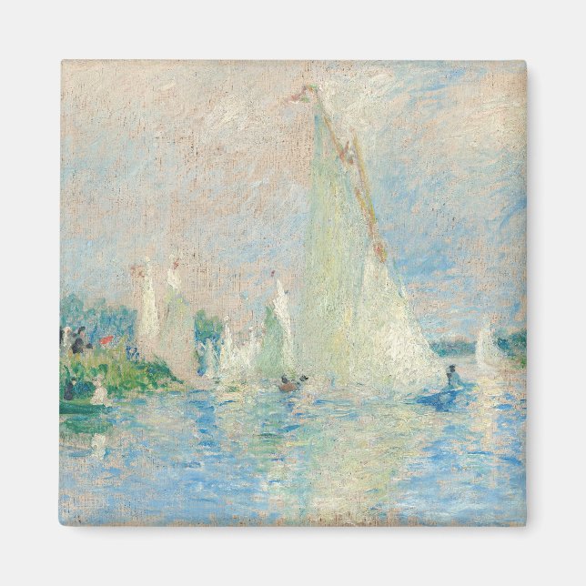Pierre-Auguste Renoir - Regatta at Argenteuil Magnet (Front)