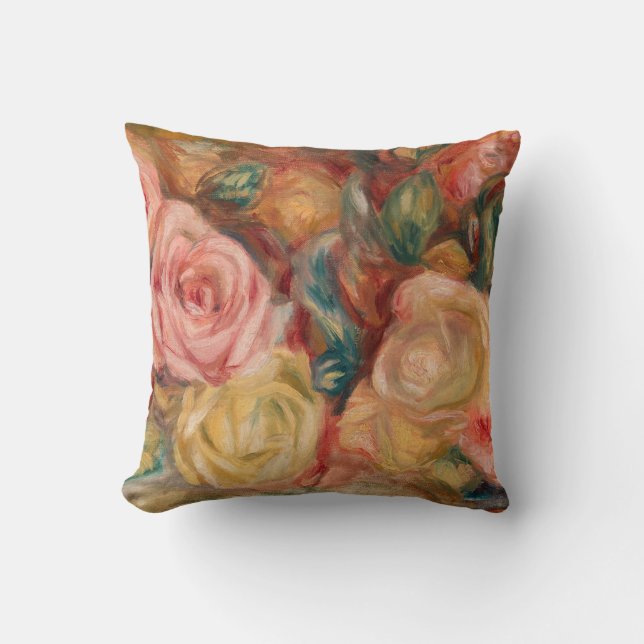 Pierre-Auguste Renoir - Roses Cushion (Front)