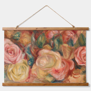 Pierre-Auguste Renoir - Roses Hanging Tapestry