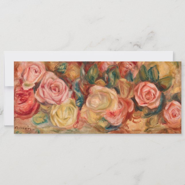 Pierre-Auguste Renoir - Roses Invitation (Front)
