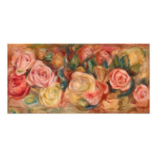 Pierre-Auguste Renoir - Roses Photo Print