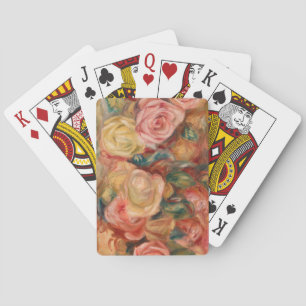 Pierre-Auguste Renoir - Roses Playing Cards
