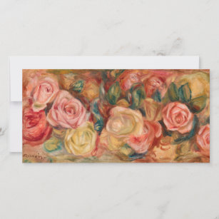 Pierre-Auguste Renoir - Roses Thank You Card