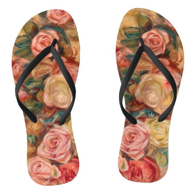 Pierre-Auguste Renoir - Roses Thongs (Footbed)