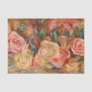 Pierre-Auguste Renoir - Roses Tissue Paper