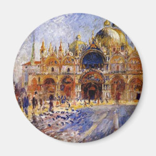 Pierre Auguste Renoir - San Marco Plaza Magnet