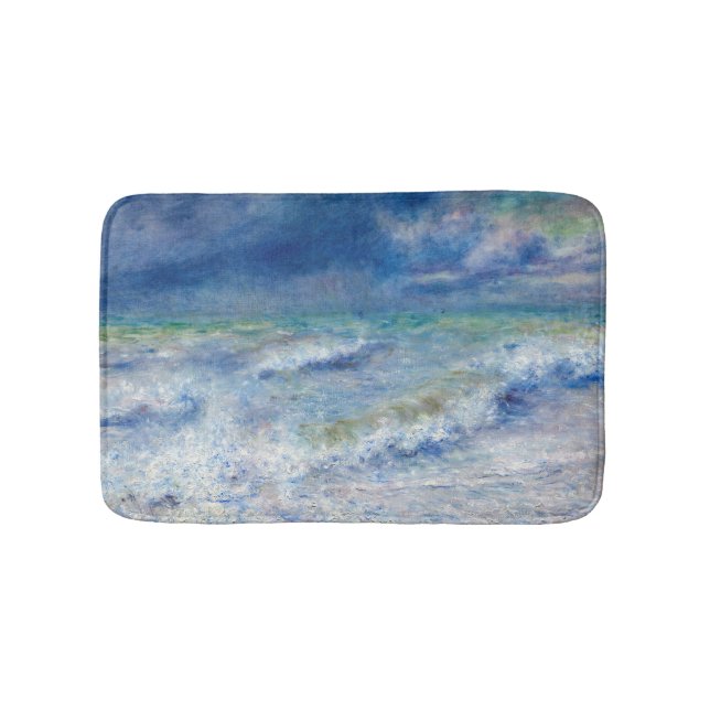 Pierre-Auguste Renoir - Seascape Bath Mat (Front)