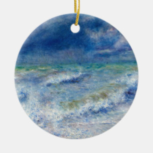 Pierre-Auguste Renoir - Seascape Ceramic Ornament