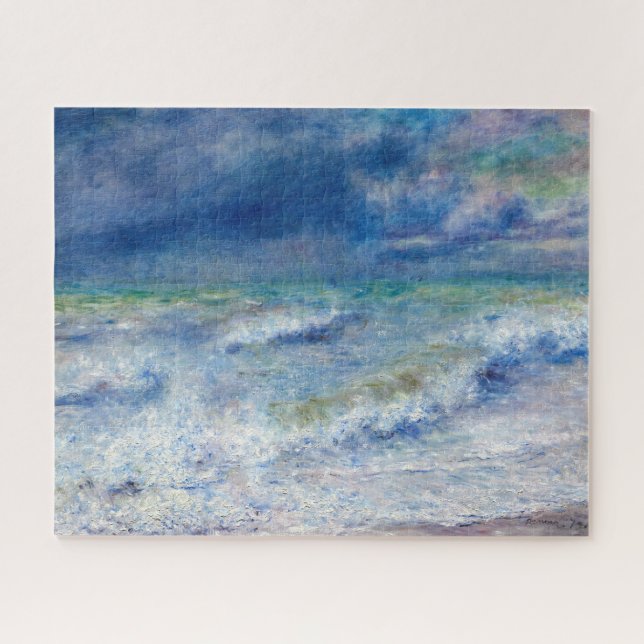Pierre-Auguste Renoir - Seascape Jigsaw Puzzle (Horizontal)