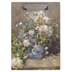 Pierre-Auguste Renoir Spring Bouquet Clipboard