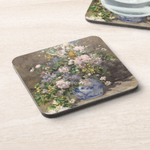 Pierre-Auguste Renoir Spring Bouquet  Coaster