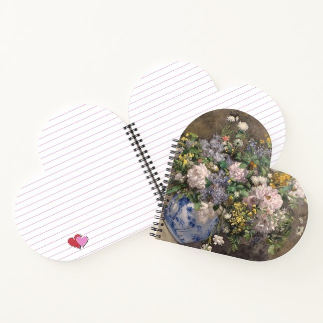 Pierre-Auguste Renoir Spring Bouquet     Notebook (Inside)
