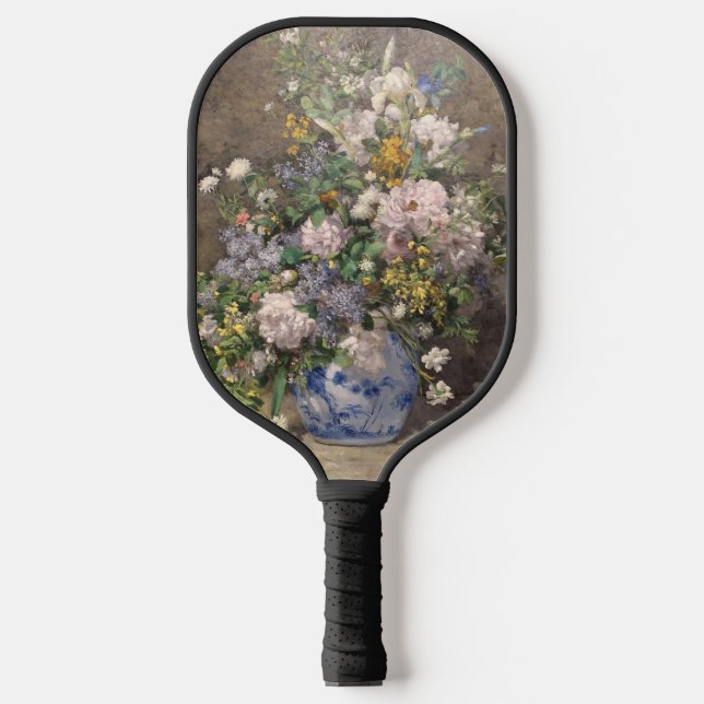 Pierre-Auguste Renoir Spring Bouquet   Pickleball Paddle (Front)