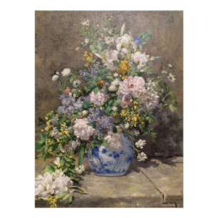 Pierre-Auguste Renoir Spring Bouquet  Poster