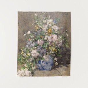 Pierre-Auguste Renoir Spring Bouquet  Tapestry