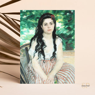 Pierre-Auguste Renoir Summer 1868 Painting Art Postcard