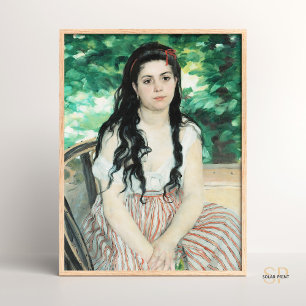 Pierre-Auguste Renoir Summer 1868 Painting Art Poster
