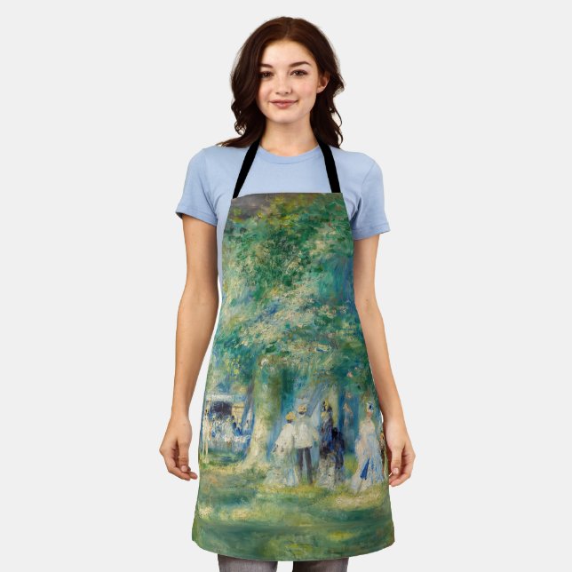 Pierre-Auguste Renoir - The Party at Saint-Cloud Apron (Worn)