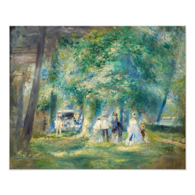 Pierre-Auguste Renoir - The Party at Saint-Cloud Photo Print (Front)