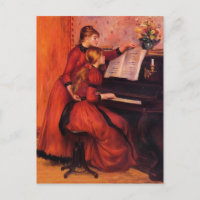 Pierre-Auguste Renoir- The Piano Lesson