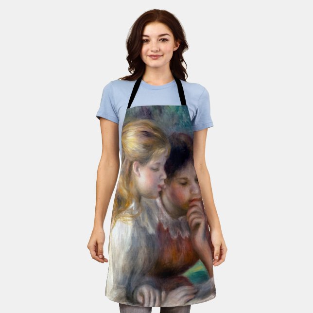 Pierre-Auguste Renoir - The Reading Apron (Worn)