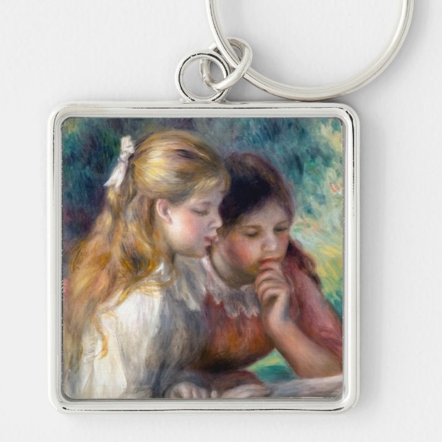 Pierre-Auguste Renoir - The Reading Key Ring (Front)