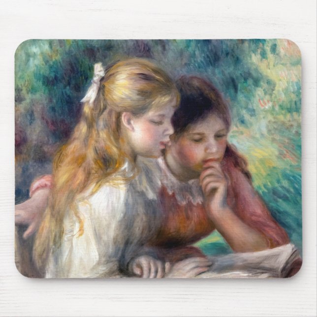 Pierre-Auguste Renoir - The Reading Mouse Pad (Front)