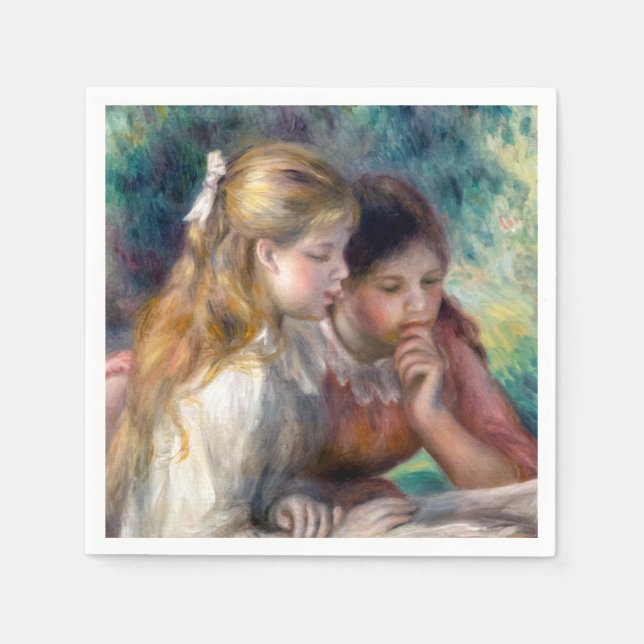 Pierre-Auguste Renoir - The Reading Napkin (Front)