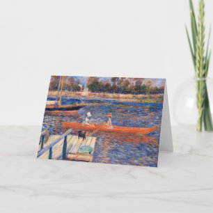 Pierre-Auguste Renoir - The Seine at Argenteuil Card
