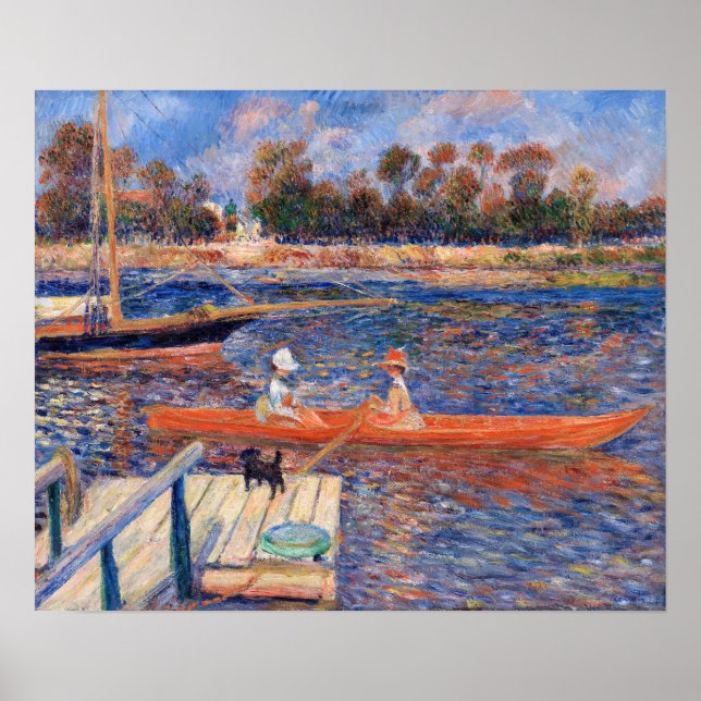 Pierre-Auguste Renoir - The Seine at Argenteuil Poster (Front)