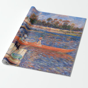 Pierre-Auguste Renoir - The Seine at Argenteuil Wrapping Paper