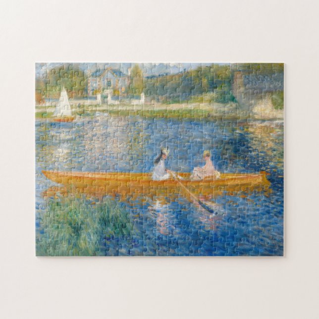 Pierre-Auguste Renoir - The Skiff Jigsaw Puzzle (Horizontal)