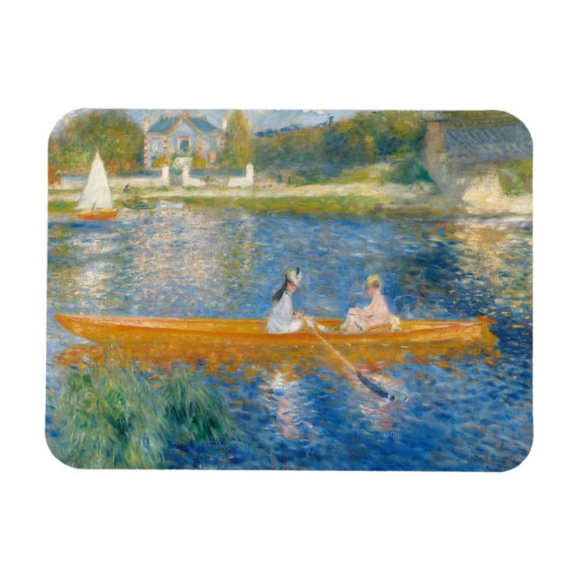 Pierre-Auguste Renoir - The Skiff Magnet (Horizontal)