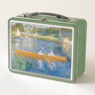Pierre-Auguste Renoir - The Skiff Metal Lunch Box