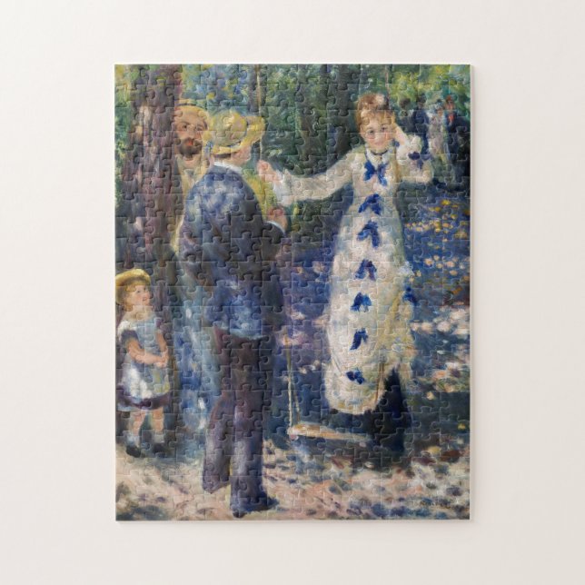 Pierre-Auguste Renoir - The Swing Jigsaw Puzzle (Vertical)