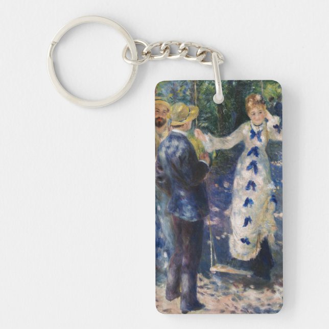 Pierre-Auguste Renoir - The Swing Key Ring (Front)