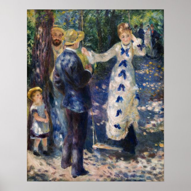 Pierre-Auguste Renoir - The Swing Poster (Front)