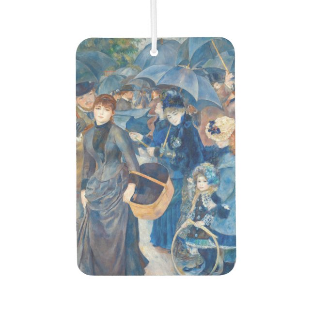Pierre-Auguste Renoir - The Umbrellas Car Air Freshener (Front)