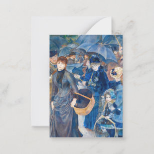 Pierre-Auguste Renoir - The Umbrellas Card