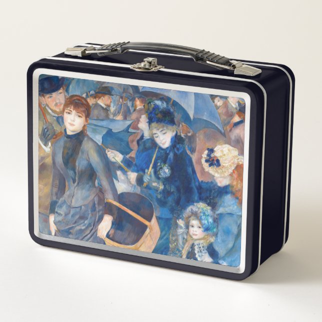 Pierre-Auguste Renoir - The Umbrellas Metal Lunch Box (Front)