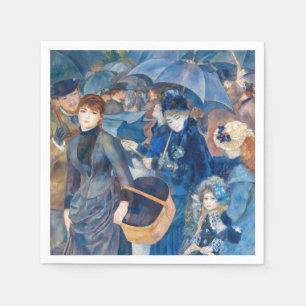 Pierre-Auguste Renoir - The Umbrellas Napkin