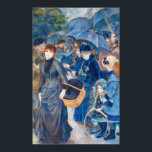 Pierre-Auguste Renoir - The Umbrellas Poster<br><div class="desc">The Umbrellas / Les Parapluies - Pierre-Auguste Renoir,  1885-1886</div>