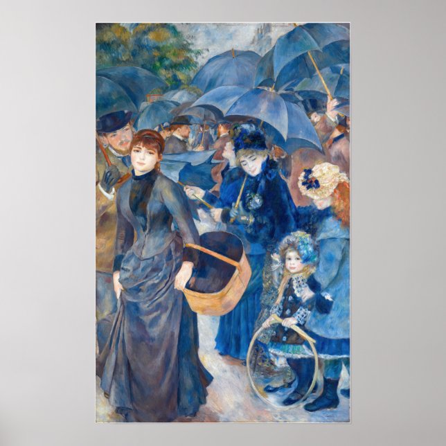 Pierre-Auguste Renoir - The Umbrellas Poster (Front)