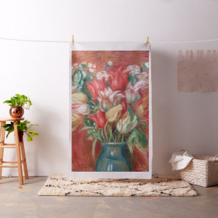 Pierre-Auguste Renoir - Tulip Bouquet Fabric
