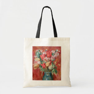 Pierre-Auguste Renoir - Tulip Bouquet Tote Bag