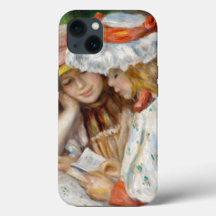 Pierre-Auguste Renoir - Two Girls Reading iPhone 13 Case