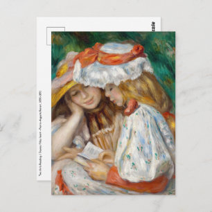 Pierre-Auguste Renoir - Two Girls Reading Postcard