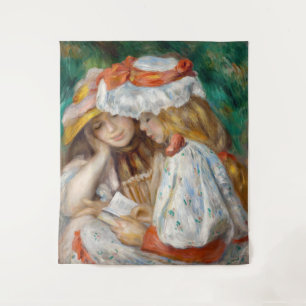 Pierre-Auguste Renoir - Two Girls Reading Tapestry